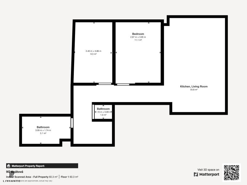 Rent Two bedroom apartment, Two bedroom apartment, Agátova, Bratislava