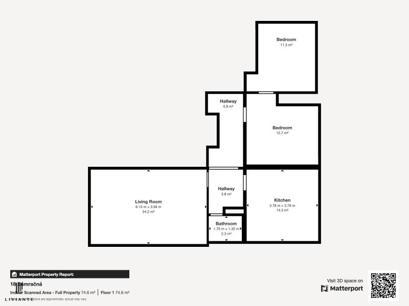 Sale Two bedroom apartment, Two bedroom apartment, Súmračná, Bratislav