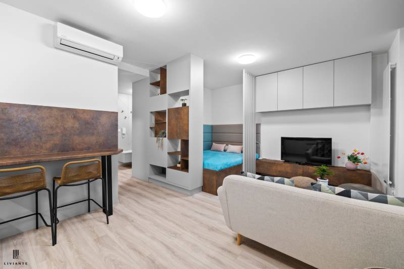 Rent Studio, Studio, Junácka, Bratislava - Nové Mesto, Slovakia