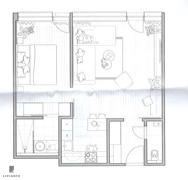 Rent One bedroom apartment, One bedroom apartment, Koprivnická, Bratis